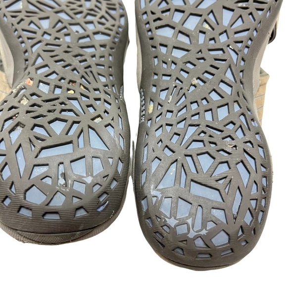 MERRELL BUNGEE Tan Genuine Leather Suede Slides Flip Flops Sandals Sporty sz 7 - Picture 16 of 16